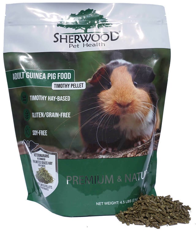 Sherwood - Guinea Pig Timothy Pellets - Measured